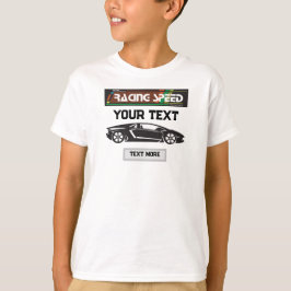 Racing Speed Auto-ontwerp – Snel Motorsport Presta T-shirt
