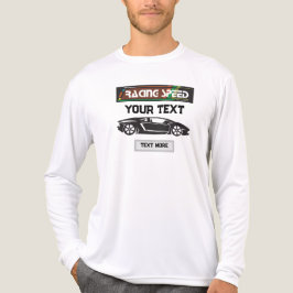 Racing Speed Auto-ontwerp – Snel Motorsport Presta Tri-Blend Shirt
