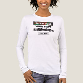 Racing Speed Auto-ontwerp – Snel Motorsport Presta Tri-Blend Shirt