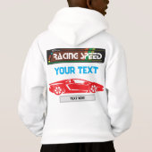 Racing Speed Car Design – Fast Motorsport Performa (Achterkant)