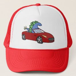 Racing Stegosaurus (pet) Trucker Pet