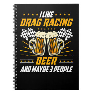 Racing Street Drag Racing Race Car I like89 Notitieboek