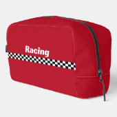 Racing Stripes Design Dopp Kit Bag Toilettasje (Rechterhoek)
