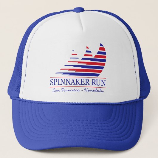 Racing Stripes _Spinnaker Run_SF - Honolulu Trucker Pet (Voorkant)