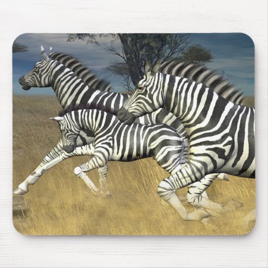 Racing Stripes, Zebra Muismat (Voorkant)