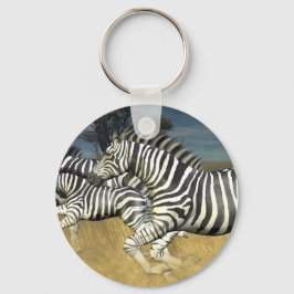 Racing Stripes - Zebra Sleutelhanger