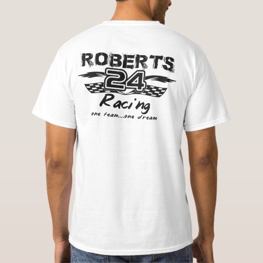 Racing T-shirt (Achterkant)