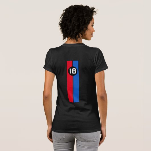 RACING T-SHIRT (Achterkant volledig)