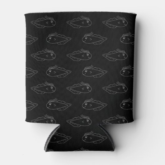 Racing Tadpole Pattern Koelbox Blikjeskoeler (Voorkant)