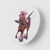 Racing Thoroughbred is de winnaar. Ronde Klok (Hoek)