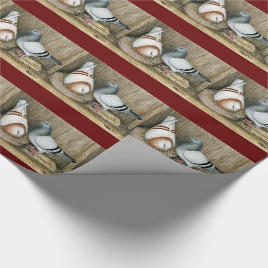 Racing thuisleven cadeaupapier (Hoek)