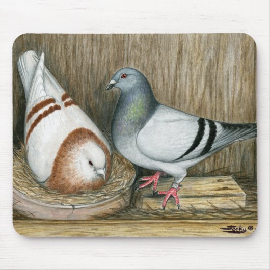 Racing thuisleven muismat (Voorkant)