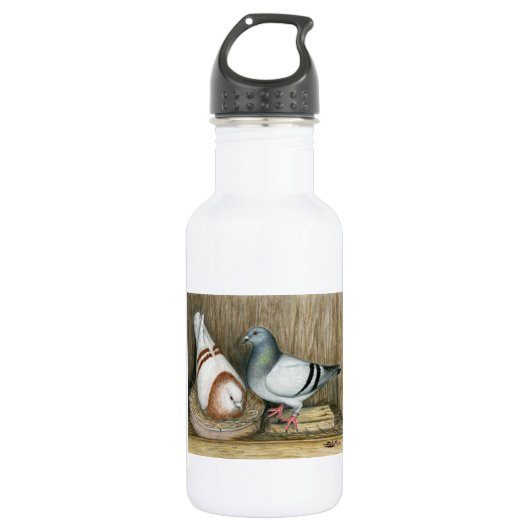 Racing thuisleven waterfles  (Voorkant)