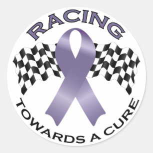 Racing Towards a Cure v2 - Alle kankers - sticker