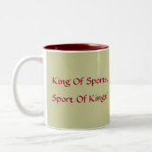 Racing Tweekleurige Koffiemok (Links)