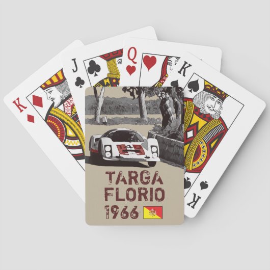 RACING UIT 1966 POKERKAARTEN (Achterkant)