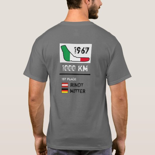 RACING UIT 1968 T-SHIRT (Achterkant)