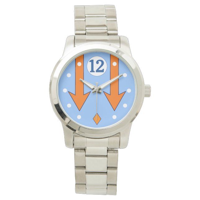 RACING UIT 1970 HORLOGE (Voorkant)