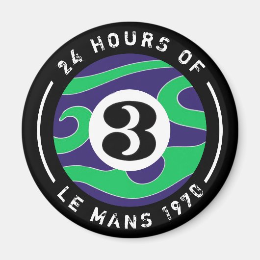 RACING UIT 1970 MAGNEET (Voorkant)