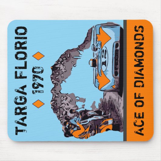 RACING UIT 1970 MUISMAT (Voorkant)