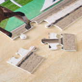 Racing van Beauful Belmont Park Legpuzzel (Zijkant)