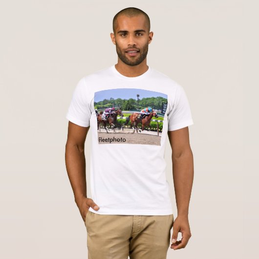 Racing van Beauful Belmont Park T-shirt (Voorkant volledig)