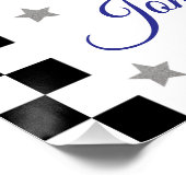 Racing Verjaardag Welkom Poster (Hoek)