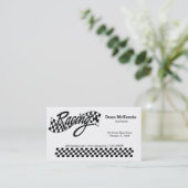 Racing Visitekaartje (Staand voorkant)