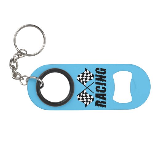 Racing vlag flesopener mini flessenopener (Voorkant (Horizontaal))