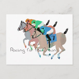 Racing voor de Kroon Briefkaart