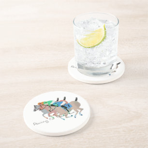 Racing voor de Kroon Zandsteen Onderzetter