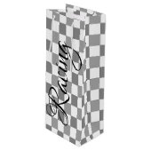 Racing Wijn Cadeautas (Voorkant Gekanteld)