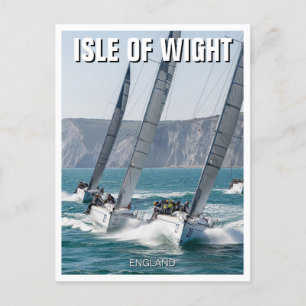 Racing Yachts Isle of Wight Verenigd Koninkrijk Re Briefkaart