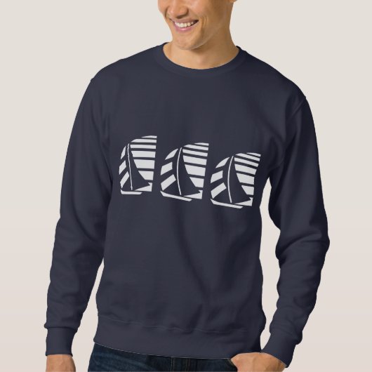 Racing Zeilboten Varen T-shirt (Voorkant)