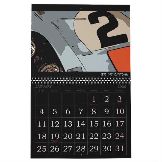 RACINGKALENDAR 2021 KALENDER (Jan 2026)