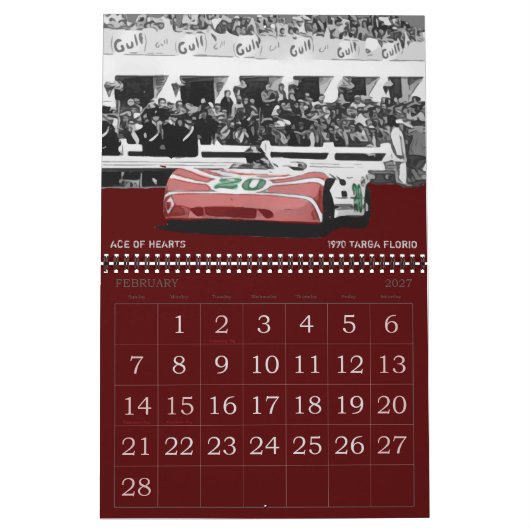 RACINGKALENDAR 2021 KALENDER (Feb 2027)