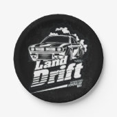 Racingwagen _ Motor (253) Papieren Bordje (Voorkant)