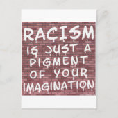Racisme - Graffiti Briefkaart (Voorkant)