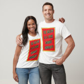 Racisme is een misdaad tegen de mensheid! t-shirt (Unisex)