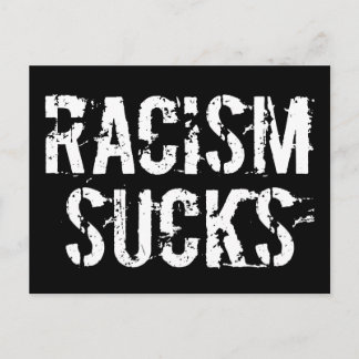 Racisme Sucks - Anti-Racist Bigot Trump Briefkaart