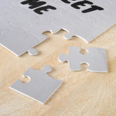 Racisme superstitie zwarte kat citaat legpuzzel (Zijkant)