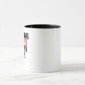 Racismebestrijding is uw sociale plicht mok (Midden)