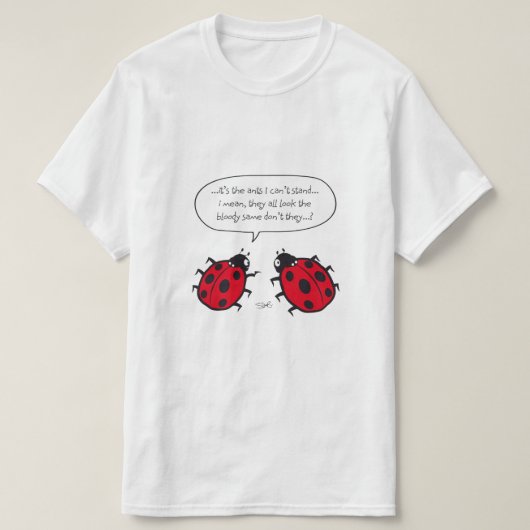 Racistisch Ladybird T-shirt (Design voorkant)