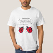 Racistisch Ladybird T-shirt (Voorkant)