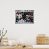Racistisch poster (Keuken)