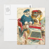Racistische Beren Briefkaart (Voorkant / Achterkant)