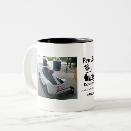 Racistische mok (Voorkant links)