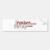 Racistische trots bumpersticker (Voorkant)