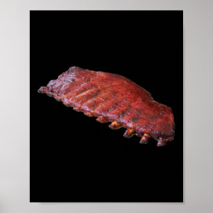 Rack Bbq-ribben Poster