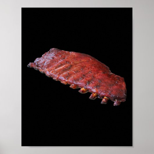 Rack Bbq-ribben  Poster (Voorkant)